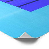 抽象芸術アクリル絵画系 ポスター (角)