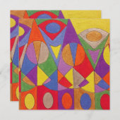 抽象芸術アクリル1 シーズンカード (正面/裏面)