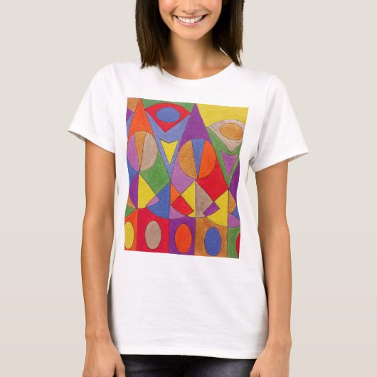抽象芸術アクリル1 Tシャツ (正面)