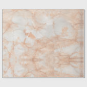 抽象芸術アゲートピンクマーブルスワール ラッピングペーパー (フラット)
