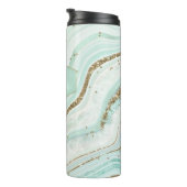 抽象芸術アゲートモノグラムミントID827 タンブラー (回転右)