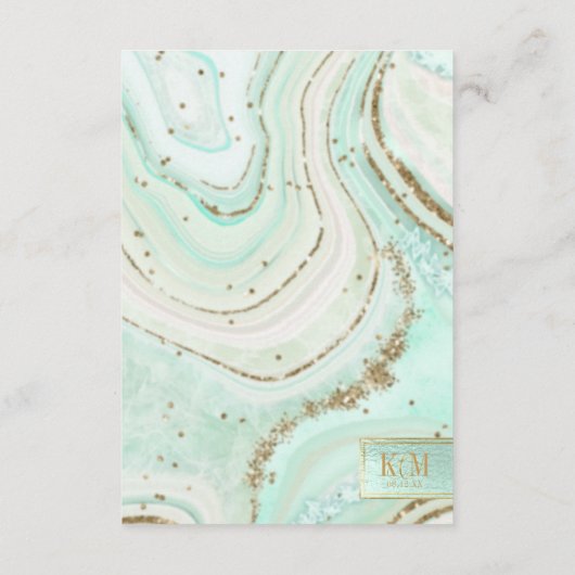 抽象芸術アゲ結婚ート詳細ミントID827 エンクロージャーカード (裏面)