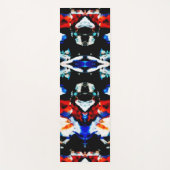 抽象芸術アステカ ヨガマット (正面)