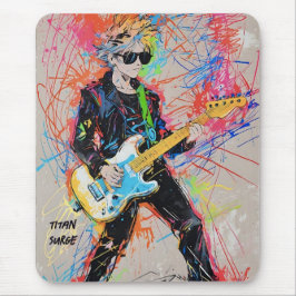 抽象芸術アニメのマウスパッド マウスパッド