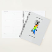 抽象芸術アフリカアートエレガントファッションレディプランナー プランナー手帳 (ディスプレー)