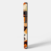 抽象芸術アフリカアートマサイジオメトリック Case-Mate iPhoneケース (裏面 / 左)