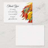 抽象芸術アフリカ革サンキューカード ノートカード (正面/裏面)