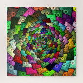 抽象芸術アポップ・アートのートヒマワリ ジグソーパズル (横)