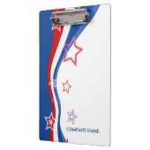 抽象芸術アメリカ国旗のデザイン クリップボード (左)