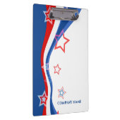 抽象芸術アメリカ国旗のデザイン クリップボード (右)