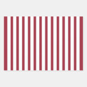 抽象芸術アメリカ国旗の赤白青スターストライプズ ラッピングペーパーシート (正面)