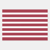 抽象芸術アメリカ国旗の赤白青スターストライプズ ラッピングペーパーシート (正面3)