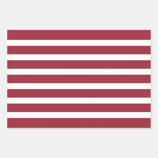 抽象芸術アメリカ国旗の赤白青スターストライプズ ラッピングペーパーシート (正面3)