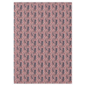 抽象芸術アメリカ赤白青国旗のモチーフ テーブルクロス (正面)