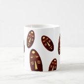 抽象芸術アモダンフリカ工芸 コーヒーマグカップ (中央)