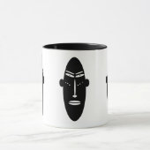 抽象芸術アモダンフリカ工芸 マグカップ (中央)