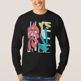抽象芸術アモダンートエステティックルッカラフル望 Tシャツ