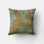 抽象芸術アモダンート装飾用クッションカッパーパティーナ クッション (裏面)