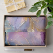 抽象芸術アルコールインクフローラの分離 薄葉紙 (ギフト)