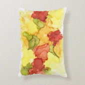 抽象芸術アルコールインク12"x16" アクセントクッション (正面(垂直))
