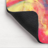 抽象芸術アルコールインク マウスパッド (コーナー)