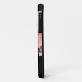 抽象芸術アルコールインクART青ピンク金ゴールドブラック Case-Mate iPhoneケース (裏面/左)