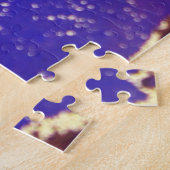 抽象芸術アルコールイン王室のクブルーシトラスブラスジグサ ジグソーパズル (側面)