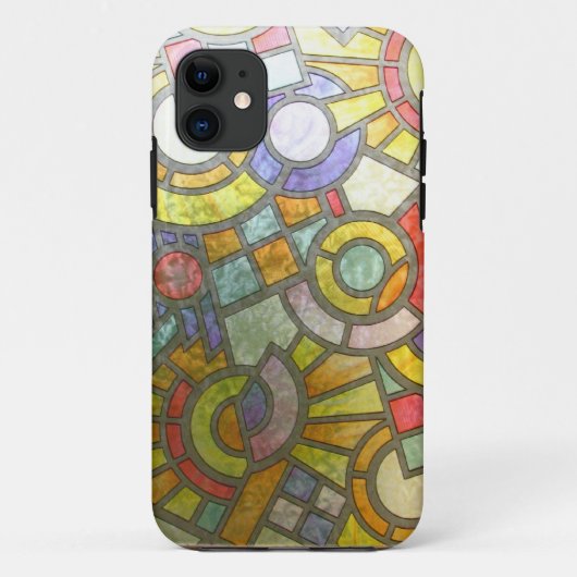 抽象芸術アンティークジャンクスタイルファッションアー無地のトシン Case-Mate iPhoneケース (裏面)