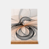 抽象芸術アントラサイエンナモダンフラクタルアート アクリルサイン (正面)