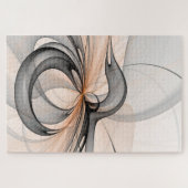 抽象芸術アントラサイエンナモダンフラクタルアート ジグソーパズル (横)