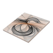 抽象芸術アントラサイエンナモダンフラクタルアート タイル (側面)