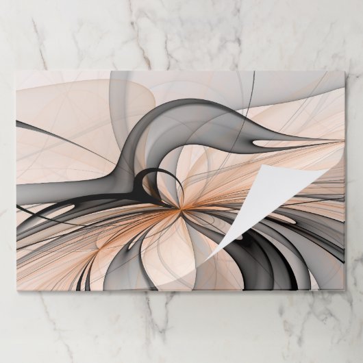 抽象芸術アントラサイエンナモダンフラクタルアート ペーパーパッド (折り畳み)