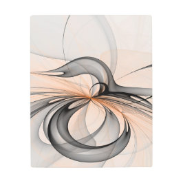 抽象芸術アントラサイエンナモダンフラクタルアート メタルプリント