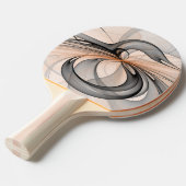 抽象芸術アントラサイエンナモダンフラクタルアート 卓球ラケット (正面アングル)