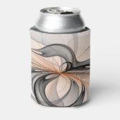 抽象芸術アントラサイエンナモダンフラクタルアート 缶クーラー (缶裏面)