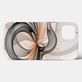 抽象芸術アントラサイエンナモダンフラクタルアート Case-Mate iPhoneケース (裏面 (横))