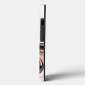 抽象芸術アントラサイエンナモダンフラクタルアート Case-Mate iPhoneケース (裏面 / 左)