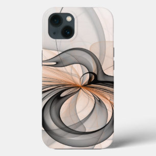 抽象芸術アントラサイエンナモダンフラクタルアート iPhone 13ケース