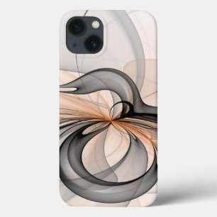 抽象芸術アントラサイエンナモダンフラクタルアート iPhone 13ケース