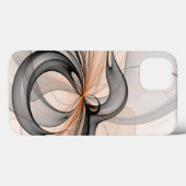 抽象芸術アントラサイエンナモダンフラクタルアート Case-Mate iPhoneケース (裏面 (横))