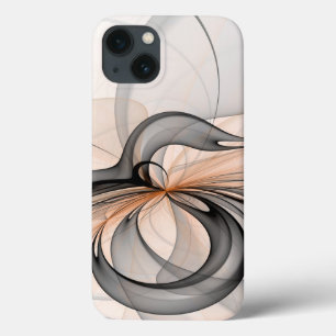 抽象芸術アントラサイエンナモダンフラクタルアート iPhone 13ケース