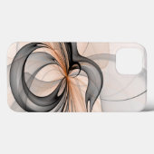 抽象芸術アントラサイエンナモダンフラクタルアート Case-Mate iPhoneケース (裏面 (横))