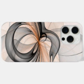 抽象芸術アントラサイエンナモダンフラクタルアート Case-Mate iPhoneケース (裏面 (横))