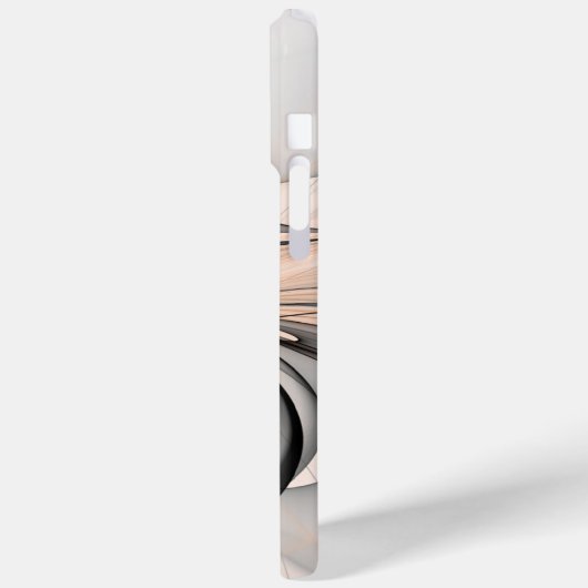 抽象芸術アントラサイエンナモダンフラクタルアート Case-Mate iPhoneケース (裏面 / 左)