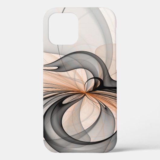 抽象芸術アントラサイエンナモダンフラクタルアート Case-Mate iPhoneケース (裏面)