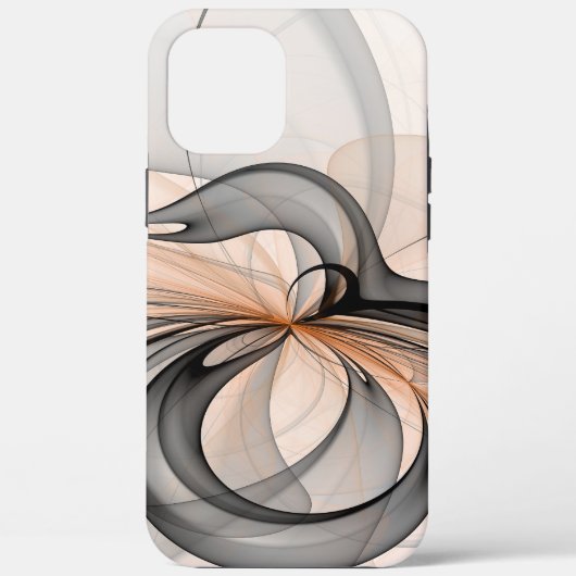 抽象芸術アントラサイエンナモダンフラクタルアート Case-Mate iPhoneケース (裏面)