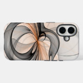抽象芸術アントラサイエンナモダンフラクタルアート Case-Mate iPhoneケース (裏面 (横))
