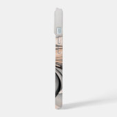 抽象芸術アントラサイエンナモダンフラクタルアート iPhone 15ケース (左側面)