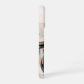 抽象芸術アントラサイエンナモダンフラクタルアート iPhone 16ケース (右側面)