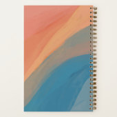抽象芸術アーカラフルト ノートブック (裏面)